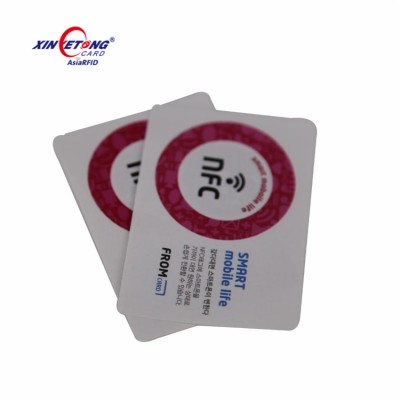 NTAG215 Blank PVC NFC sticker Tag  Circle 40mm diameter-Blank-RFID-Sticker